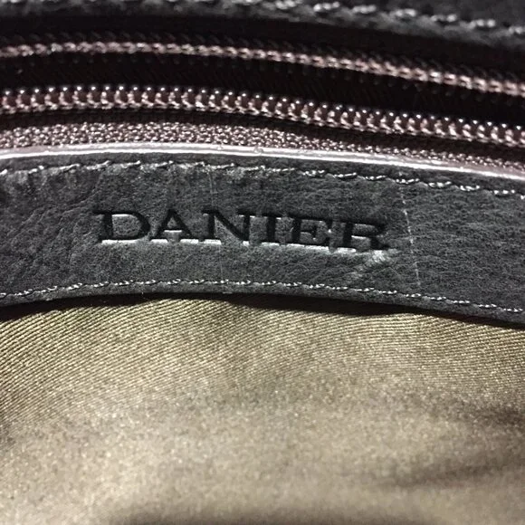 DANIER LEATHER LAPTOP MESSENGER BAGS - Picture 10 of 11